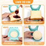 Vodolo Sandwich Maker with 2 Kids' Lunch Cutters