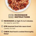 Healthy Choice Cafe Spaghetti & Meatballs Steamers