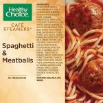 Healthy Choice Cafe Spaghetti & Meatballs Steamers