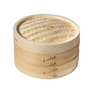 Joyce Chen 10-Inch Bamboo Steamer Baskets, 2-Tier