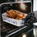 SOUJOY 3-Pack Rectangular Porcelain Bakeware Set