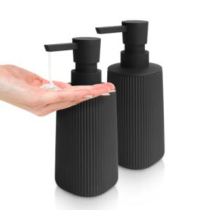 ARTWIND 2 Pack Matte Black Soap Dispenser