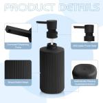 ARTWIND 2 Pack Matte Black Soap Dispenser