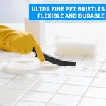 4-Piece Multi-Purpose Hard Bristle Cleaning Brush