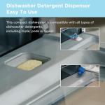 Midea Portable Countertop Dishwasher with Built-in Tank