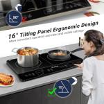 Aobosi Portable Double Induction Cooktop Burner