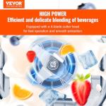 VEVOR 68 oz Commercial Countertop Blender Combo