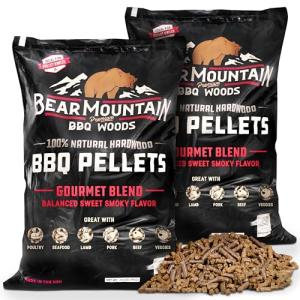 Bear Mountain Gourmet Wood Pellets for Grilling