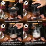 Whimypey Electric Whiskey Smoker Kit with Wood Chips