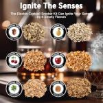 Whimypey Electric Whiskey Smoker Kit with Wood Chips