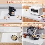 Extra Thick Silicone Heat Resistant Kitchen Mats 2Pcs