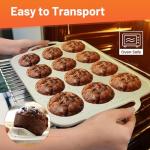 Silicone Muffin Pan Set with Metal Frame