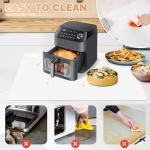Extra Thick Silicone Heat Resistant Kitchen Mats 2Pcs