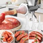 2-in-1 Manual Meat Grinder with Sausage Stuffer