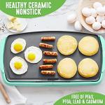GreenLife 20" Electric Griddle with Temperature Control