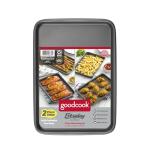 GoodCook Set of 2 Nonstick Mini Baking Sheets