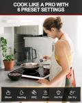 TOPWISH Portable Electric Cooktop with Touch Control