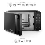 Chefman 0.7 Cu. Ft. Microwave Oven - Black