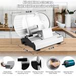 200W Electric Meat Slicer for Home Use