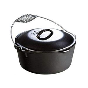 Lodge 5 Quart Pre-Seasoned Cast Iron Dutch Oven