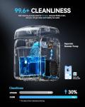 EUHOMY Portable Smart Nugget Ice Maker 40lbs