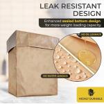 Heavy Duty Trash Compactor Bags - 15 Pack