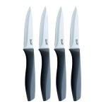Glad 4-Piece Paring Knife Set with Non-Slip Handles