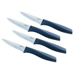 Glad 4-Piece Paring Knife Set with Non-Slip Handles