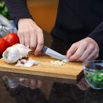 Glad 4-Piece Paring Knife Set with Non-Slip Handles