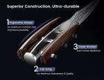 SYOKAMI 4-Piece High-Carbon Steak Knife Set