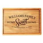 Custom Engraved Cutting Board for New Homes