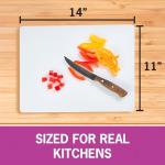 8-Pack Disposable Plastic Cutting Boards for Kitchen