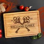 Custom Engraved Cutting Board for New Homes