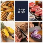 Electric Knife Sharpener with Dual Stage Polishing