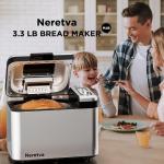 Neretva 15-in-1 Bread Maker with Auto Nut Dispenser