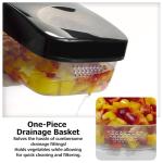 KITIDEA Vegetable Chopper with Container (Black)
