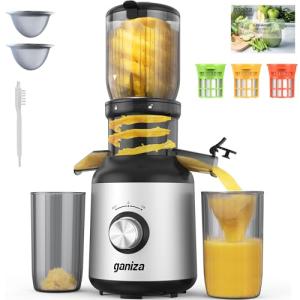 Ganiza Slow Masticating Juicer with Large Feed Chute