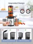 Ganiza Slow Masticating Juicer with Large Feed Chute