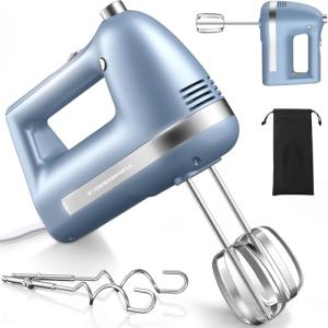 Z-DESDEMONA 300W Electric Hand Mixer with Beaters