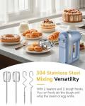 Z-DESDEMONA 300W Electric Hand Mixer with Beaters