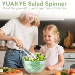 Large 3-in-1 Salad Spinner and Slicer