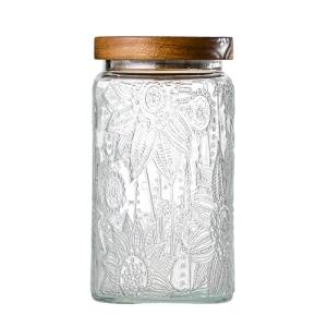 Adodeen 32oz Vintage Airtight Glass Storage Jars