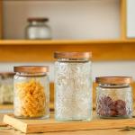 Adodeen 32oz Vintage Airtight Glass Storage Jars