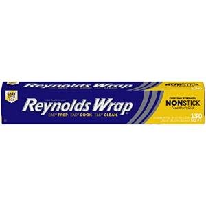 Reynolds Wrap Non-Stick Aluminum Foil Roll, 130 Sq.Ft