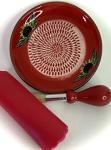 BonCera 4-Piece Ceramic Garlic Grater Set