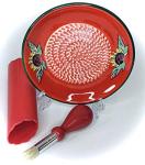 BonCera 4-Piece Ceramic Garlic Grater Set