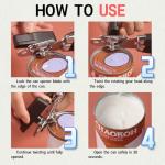 ZKIRON Easy Turn Heavy Duty Can and Bottle Opener