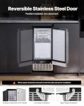 VEVOR 80 Lbs Undercounter Ice Maker Machine
