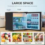 Antarctic Star 1.7 Cu. Ft Mini Refrigerator