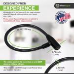 Child-Proof Refrigerator Lock for French Doors - 2 Pack